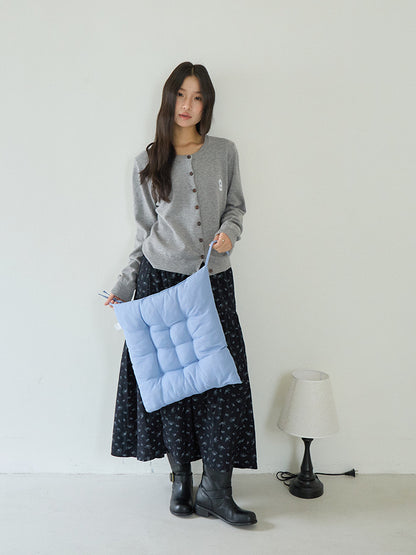 【LD3196】實拍刺繡小花長袖針織小外套250929