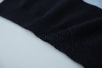 【LD11014】實拍學院感條紋圓領針織毛衣251110