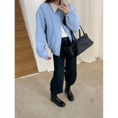 【H5483】實拍S~XL復古加厚水洗直筒牛仔褲251109