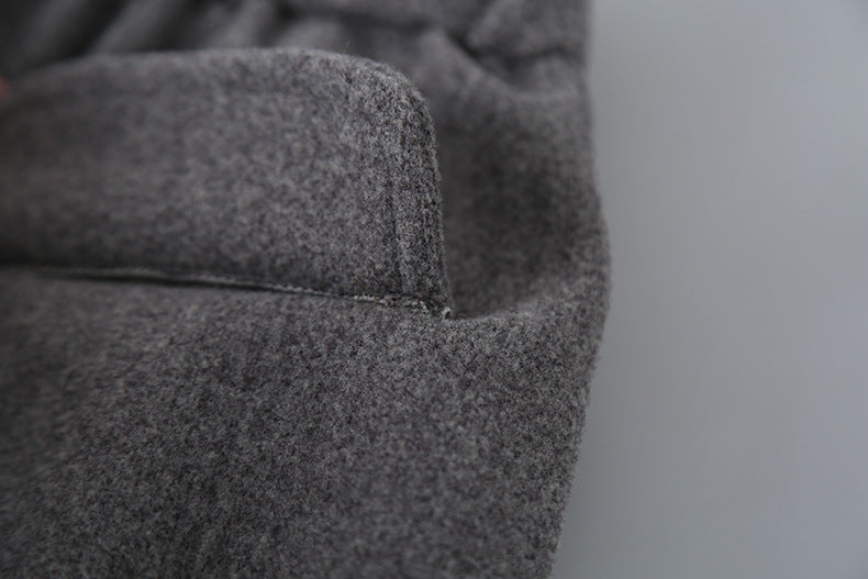 【LD11047】實拍休閒加絨加厚彎刀褲251202