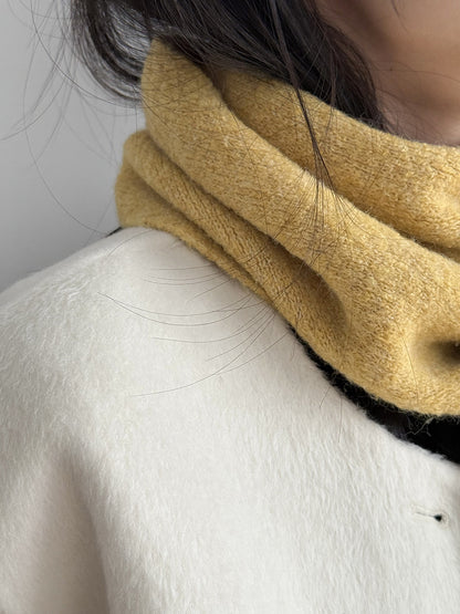 【Y2505】實拍氣質高級感混羊毛針織圍巾251201