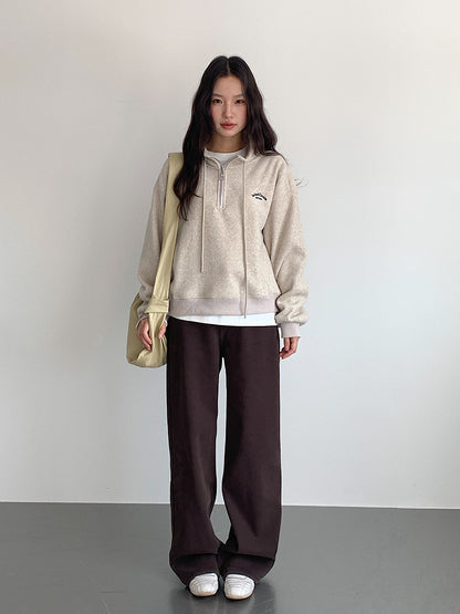 【LD11010】實拍S~XL復古加絨加厚高腰直筒牛仔褲251110