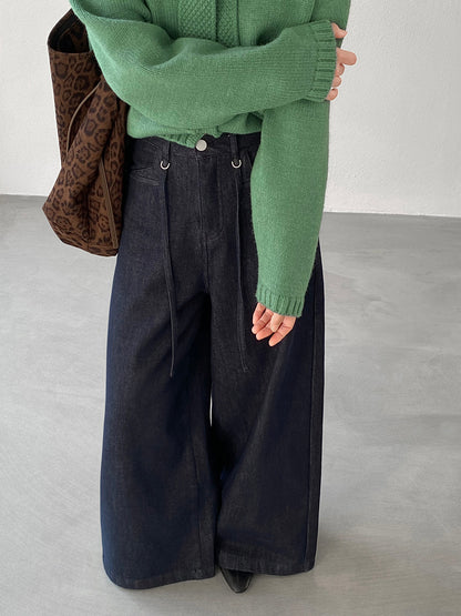 【cimz06332】實拍加絨超暖高腰纖瘦牛仔褲251120