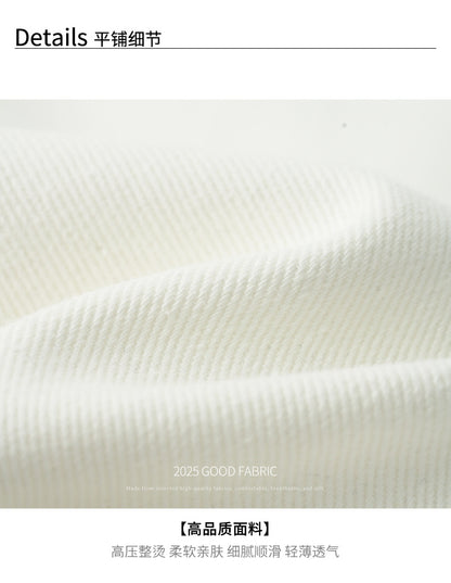 【H5512】實拍S~XL韓國保暖加絨白色牛仔褲251118