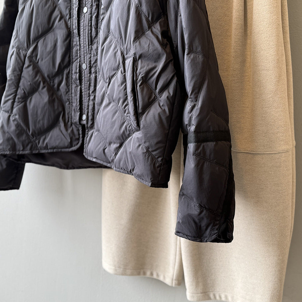 【Y82653】實拍輕保暖羽絨外套(含90％白鴨絨)251016