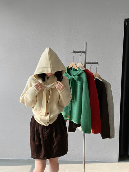 【cimz5935】實拍韓版復古針織戴帽+復古圓領針織開衫(羊毛5)251120