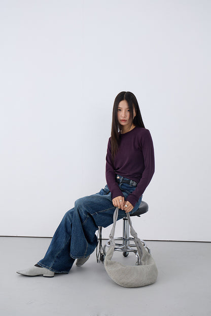 【LD3169】實拍S~XL美式牛仔水洗貓須高腰牛仔褲250908