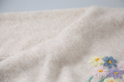 【LD11038】實拍立體小花針織衫251202