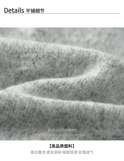 【H5499】實拍 復古磨毛狗狗印花長袖T恤251118