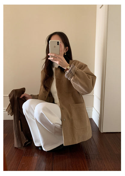 【H5503】實拍基礎純色半高領針織衫251118