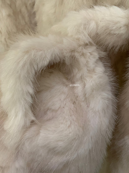 【L1230】實拍檸檬冬季加厚保暖立領牛角扣仿皮草外套251117