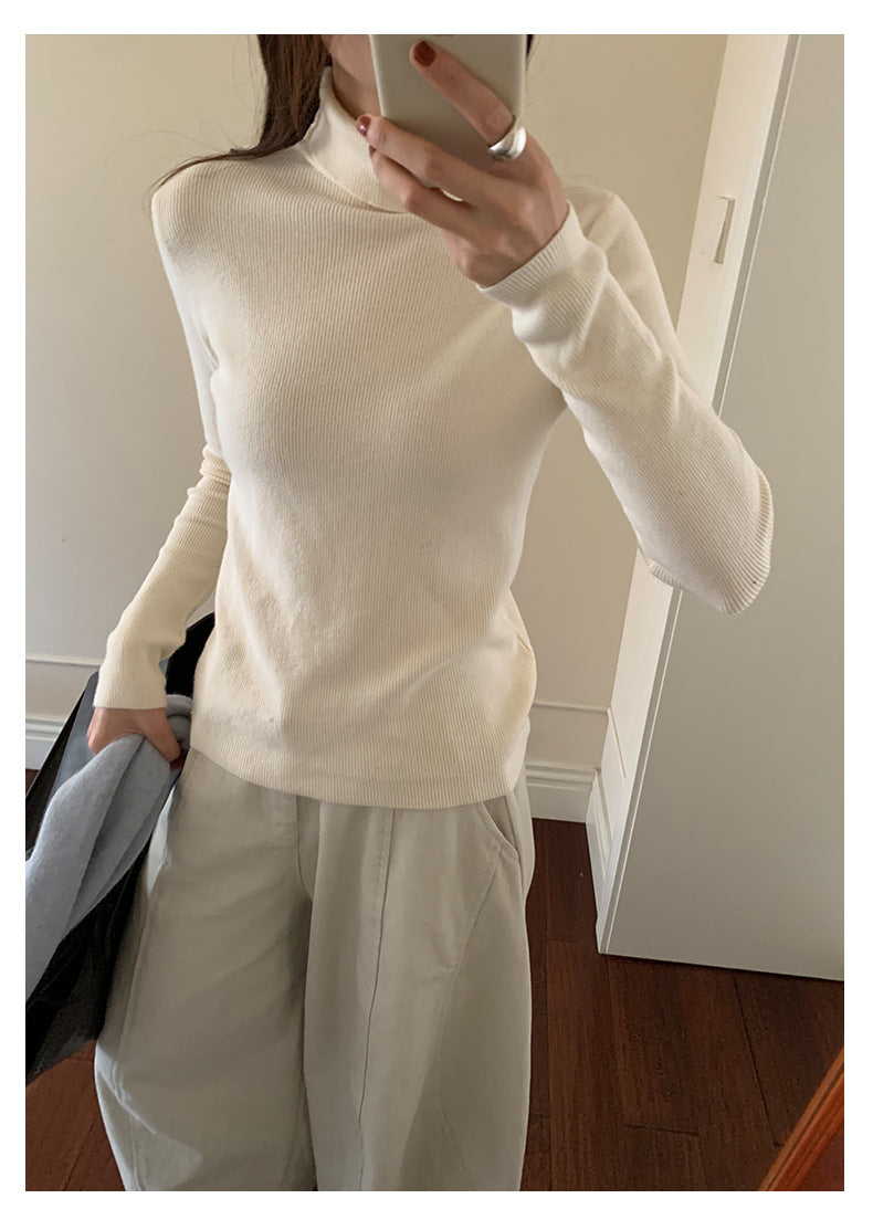 【H5525】實拍冬季7色高領毛織衫251125