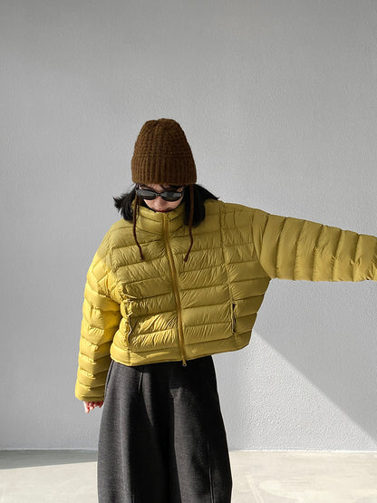 【cimz6383】實拍高領寶款排骨白鴨絨外套（白鴨絨90）251120