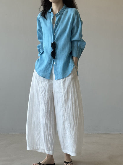 【YH2533】實拍夏季寬鬆舒適鐮刀褲250619