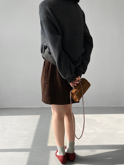 【cimz6389】實拍加絨加厚酪梨女孩長袖衞衣251120