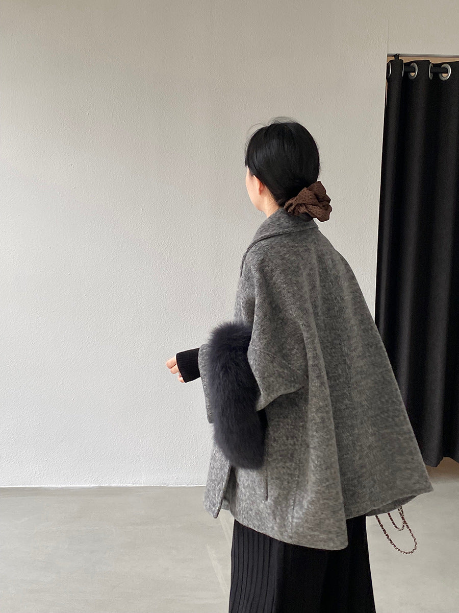 【cimz519】實拍冬天澳羊毛100%雙面呢大衣外套251201