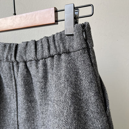 【Y8076】實拍氣質羊毛30%毛呢微花苞傘裙251201