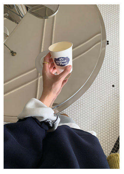 【H5507】實拍假兩件毛巾絨大版加厚衛衣251118