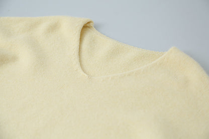 【LD3281】實拍慵懶寬鬆棉羊絨針織毛衣251103