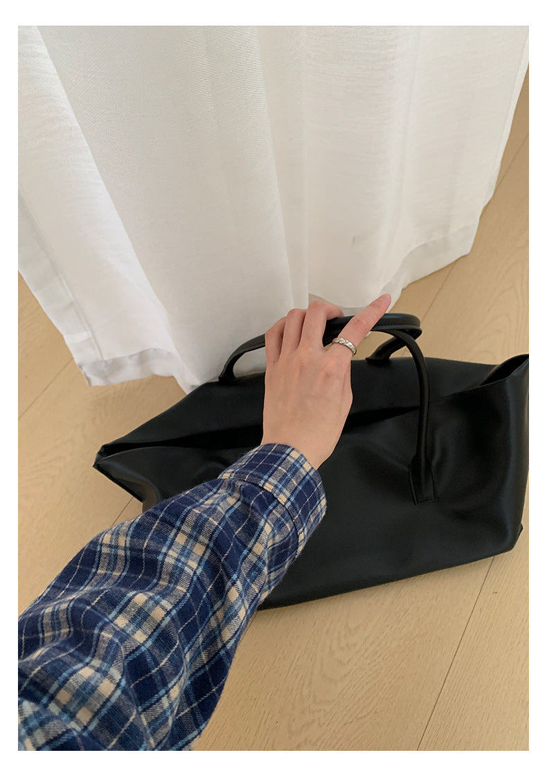 【H570】實拍復古寬鬆毛呢格子襯衫外套251021