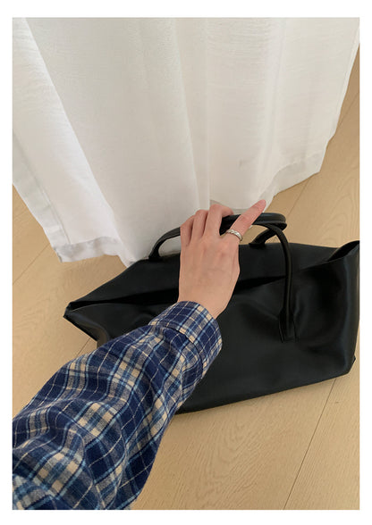 【H570】實拍復古寬鬆毛呢格子襯衫外套251021