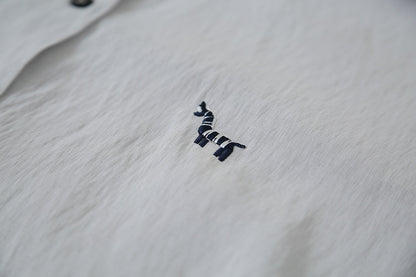 【LD11298】韓系慵懶鬆弛感☁️百搭小馬刺繡薄款純色長袖襯衫260519