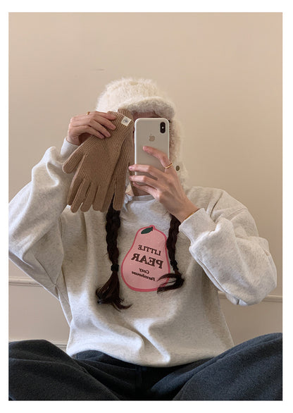 【H5515】實拍酪梨印花厚款加絨衛衣
251118