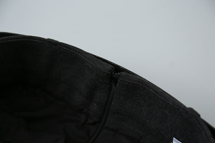 【LD3300】實拍S~XL韓版高腰顯瘦毛呢A字裙＋腰帶251103