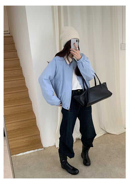 【H5483】實拍S~XL復古加厚水洗直筒牛仔褲251109