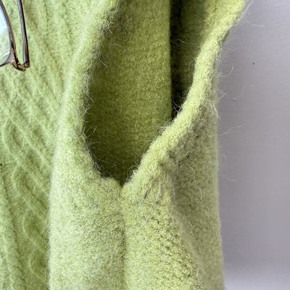 【YP2617】 實拍圓領麻花軟糯針織背心251023