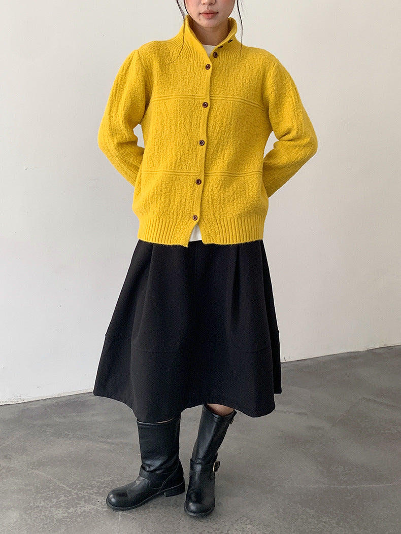 【LD11046】實拍miu感花苞毛尼a字裙251202