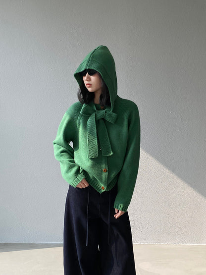 【cimz5935】實拍韓版復古針織戴帽+復古圓領針織開衫(羊毛5)251120