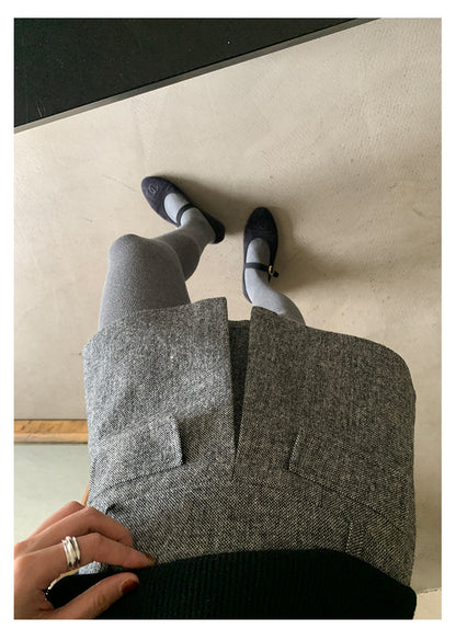 【H5523】實拍S~XL氣質千金質感高腰A字裙褲251125