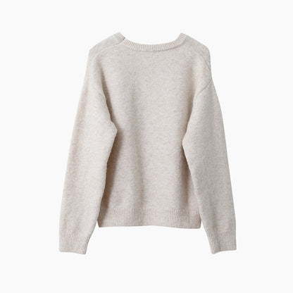 【LD11038】實拍立體小花針織衫251202