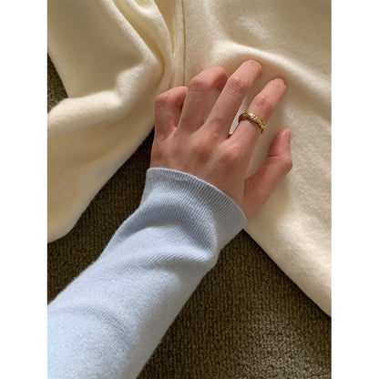 【H5503】實拍基礎純色半高領針織衫251118