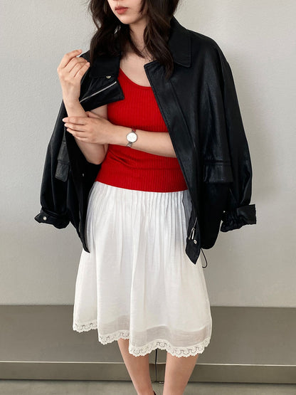 【cimzU1500】港風復古百搭王✨舒適桑蠶絲羊毛針織背心260319