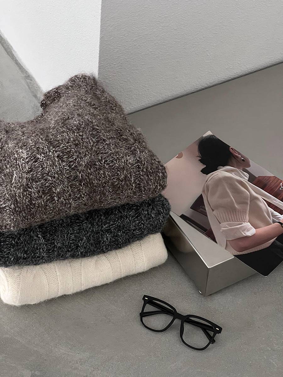 【cimz0307】實拍高級軟糯加厚針織毛衣(羊毛8％）251201