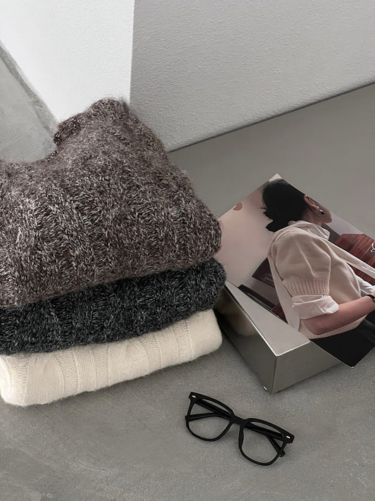 【cimz0307】實拍高級軟糯加厚針織毛衣(羊毛8％）251201