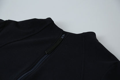 【LD3293】實拍立領雙頭拉鍊衞衣外套251103