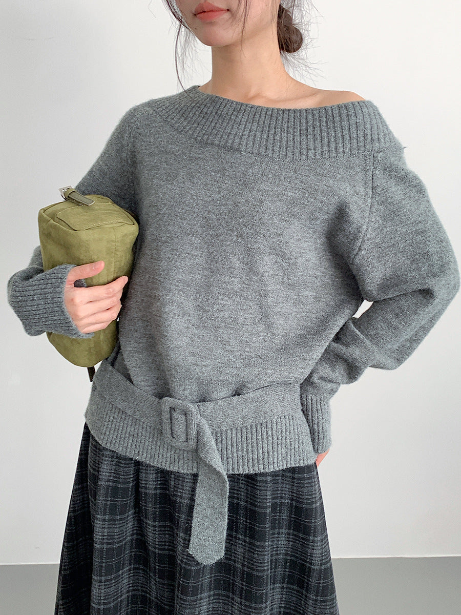 【LD11071】實拍氣質復古格紋毛呢a字裙251209