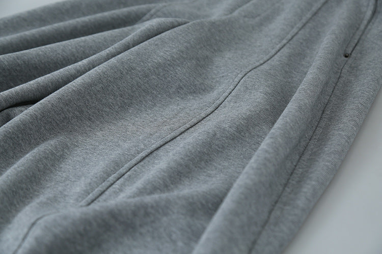 【LD3303】實拍冬季大碼加厚衞褲彎刀褲(後鬆緊腰）251103