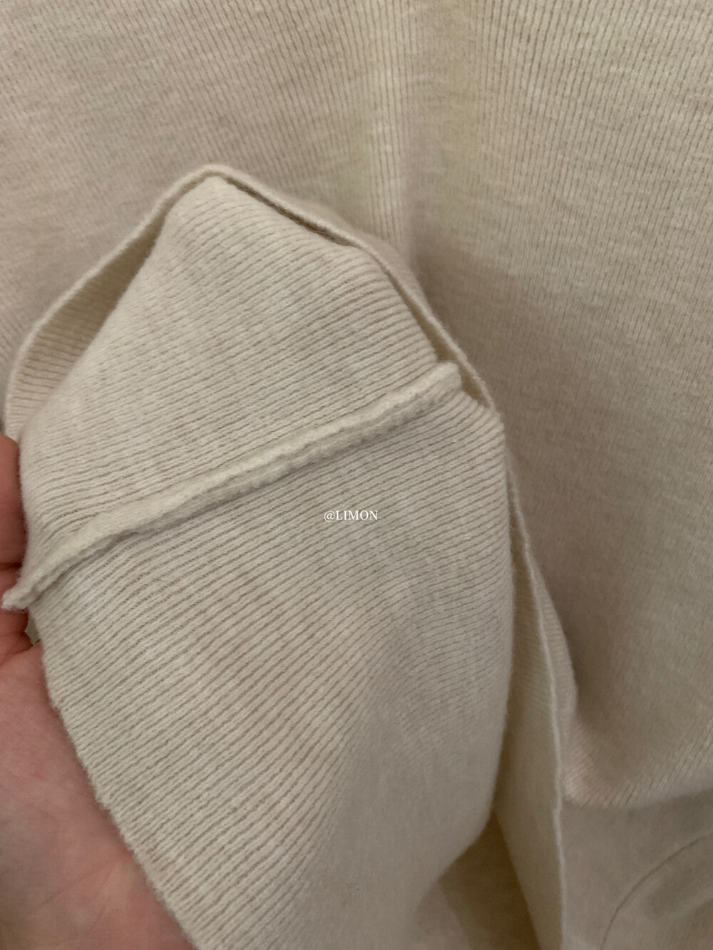 【L8368】實拍檸檬簡約羊毛羊絨喇叭袖長袖針織衫251117