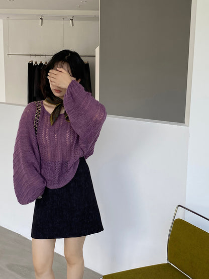 【cim0628】實拍温柔慵懒寬鬆針織薄罩衫（20羊毛）251114