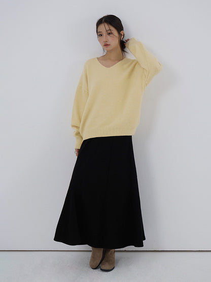 【LD3281】實拍慵懶寬鬆棉羊絨針織毛衣251103