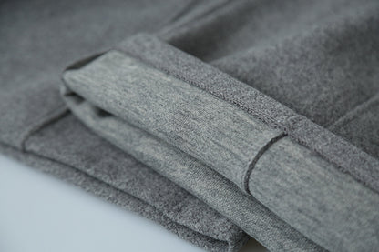 【LD11011】實拍S~XL設計感毛呢西裝闊腿褲251110