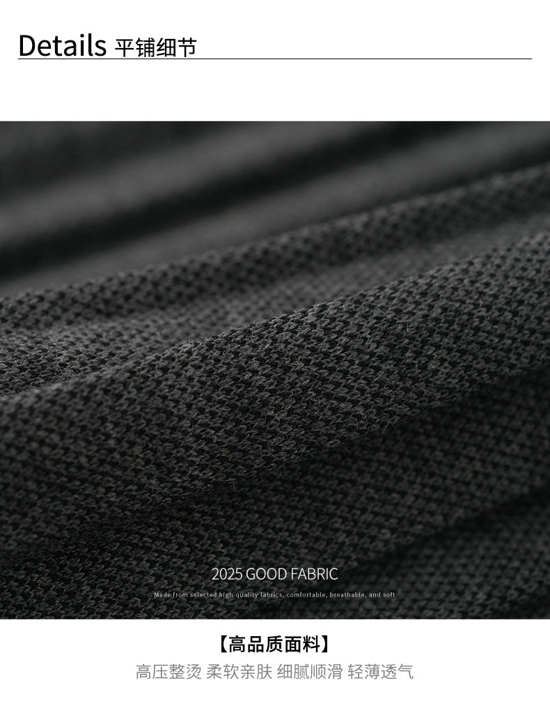 【H5476】實拍秋冬質感簡約細摺鬆緊腰a字傘裙251109