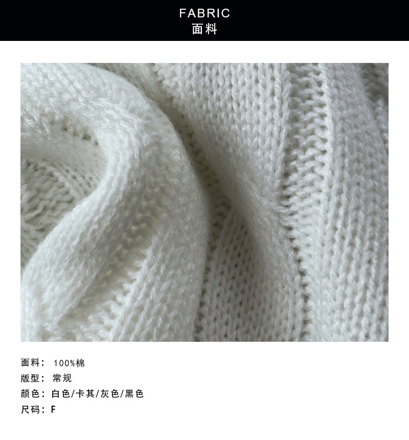 【cimYL261】老錢風・麻花立領雙拉鍊針織短袖背心260828