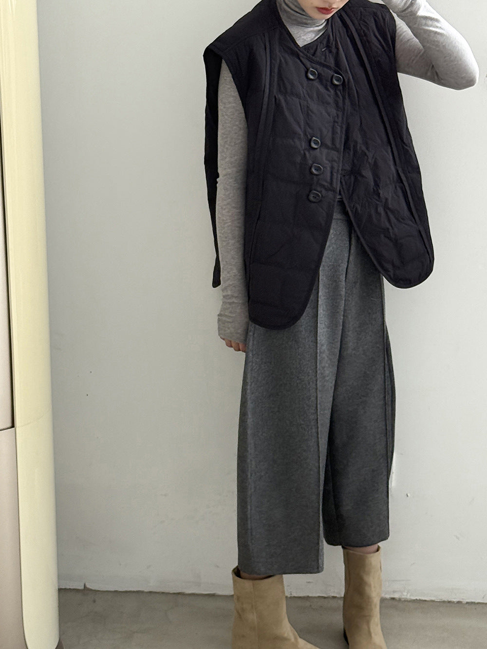 【Y82633】實拍輕暖羽絨背心（含90％白鴨絨）251016