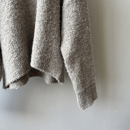 【Y2188】實拍冬季圈圈絨可愛連帽針織毛衣251106