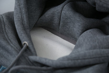 【LD11040】實拍字母印花加厚加絨連帽衞衣251202